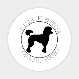 Authentic Breeder Standard Poodle Magnet